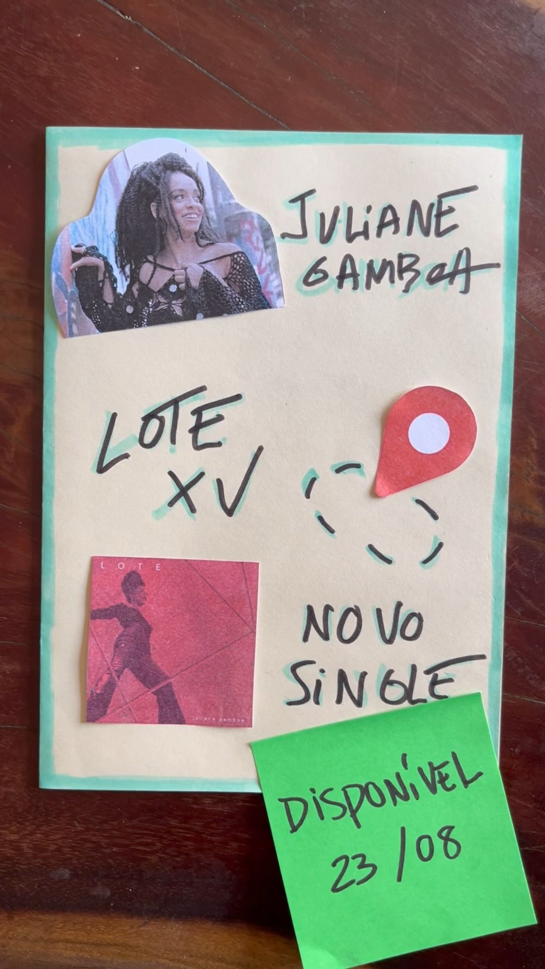 ??O novo single de @juliane_gamboa está chegando! #biscoitofino
