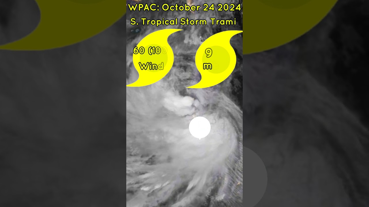 Severe Tropical Storm Trami (Kristine) is going to Vietnam, Possible "Super Typhoon" Kong-rey (Leon)
