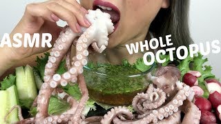WHOLE OCTOPUS | ASMR *NO TALKING EXTREME SAVAGE Eating Sounds | N.E Let's Eat