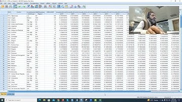 Online Analysis with R studio, Excel, SPSS & Python