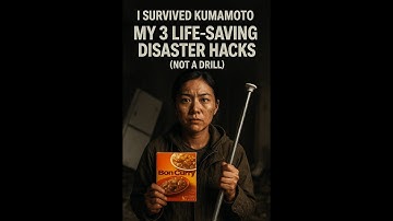 Japanese Disaster Preparedness: Survival Hacks for Daily Life (Learned the Hard Way)
