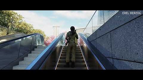 Future Tel Aviv - CG Render (WIP) | Made with Blender