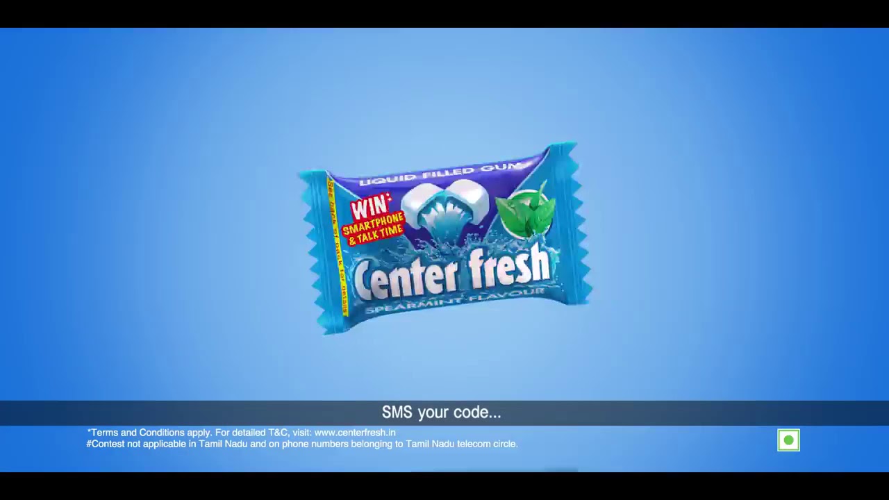 center fresh send sms and win evry hour free recharge ad - YouTube