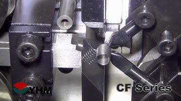 CNC Spring Machine CF-310 - Compression Spring - YHM