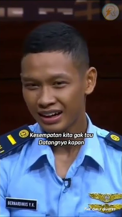 Kesuksesan Itu Ada Ketika Kesempatan Bertemu Dengan Kesiapan - Letda Bernadinus Yoga #shorts