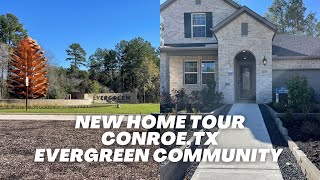 New Home Tour|Shea Homes in Evergreen Community-Conroe,Tx #realestate #home  #houston #vlog