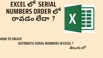 Create Dynamic Serial Numbers in Excel FAST and EASY!