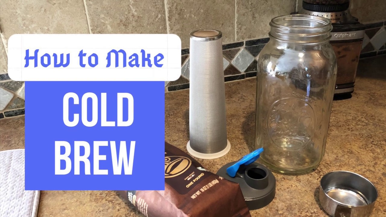 County Line Kitchen - Cold Brew Mason Jar Iced Coffee Maker