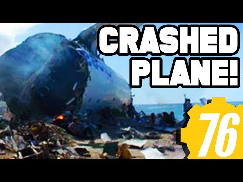 CRASHED PLANE, SECRET ARMORY! Fallout 76 Gameplay - New Loot Guide