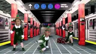 Elves break dance