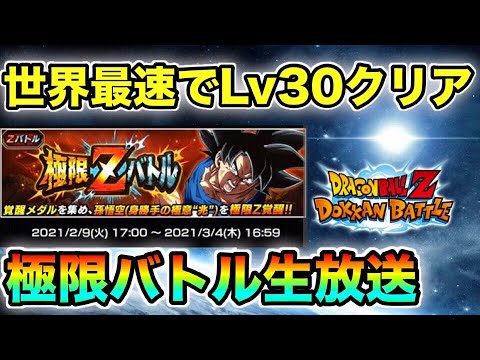 ドッカンバトル 知身勝手極限zバトル 最速クリア生放送 Dokkan Battle Youtube