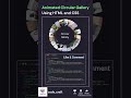 🔥 Animated Circular Gallery Using HTML & CSS 🤯