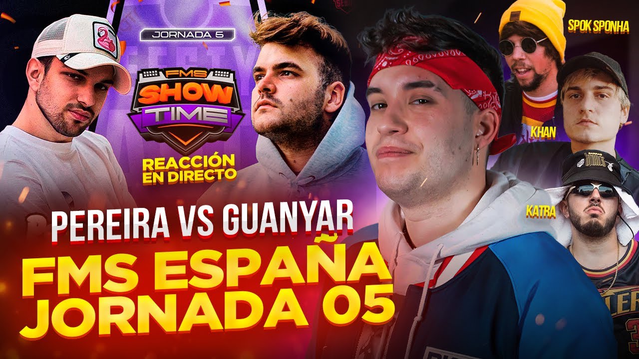 DOS DE LOS STREAMERS MÁS GRANDES DE ESPAÑA BATALLAN Y LLORAMOS DE LA RISA 🤣🤣🤣PEREIRA VS GUANYAR