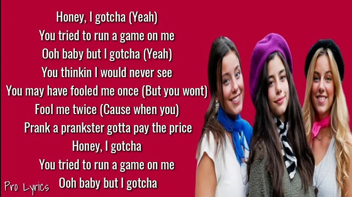 Davis Sisters - Gotcha (Lyrics)