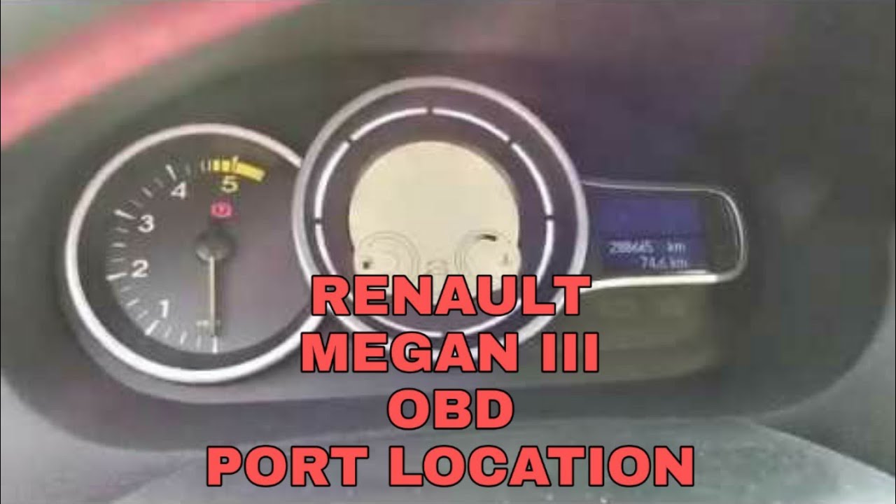 adopteren beloning Poëzie Renault Megan 2012 Diagnostic OBD Port Location 🚗👨‍🔧 - YouTube