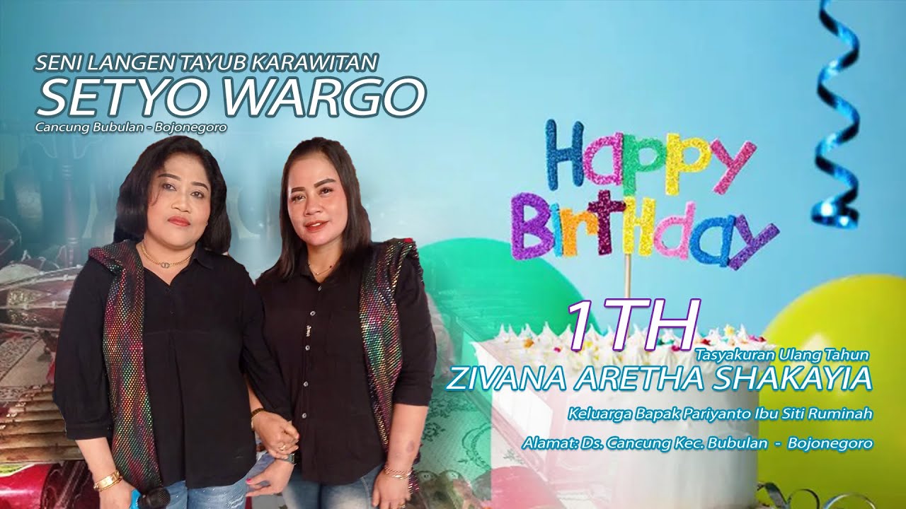 LIVE TAYUB CANCUNG BUBULAN BOJONEGORO