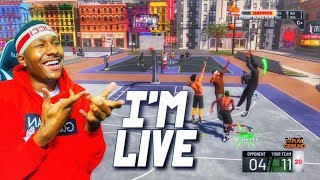 Duke Dennis is LIVE NOW! 99 Overall Shot Creator Stretch Big Demigod! Best Build 2k19 Best Jumpshot