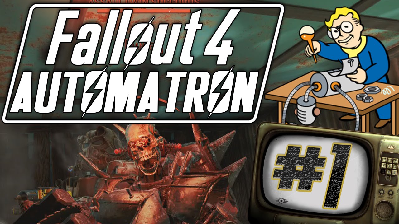 DEATH ROBOTS! Fallout 4 Automatron DLC Part 1 YouTube
