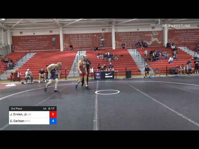 77 Kg 3rd Place - Jack Ervien, Jr., Washington Vs Cael Carlson, Gopher Wrestling Club - RTC 07a1 class=