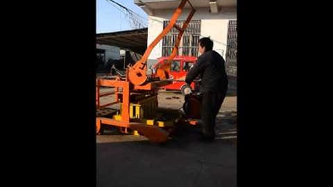 QCM4-30 diesel engine mobile block machine