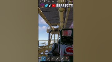 THE OIL RIG WAS A WARZONE #rust #rustshorts #rustpvp #rusthighlights #shorts