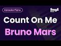 Bruno Mars Count On Me Piano Karaoke mp3