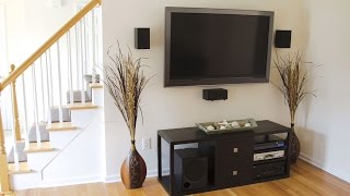 Omnimount OC120FM Large Full Motion Mount Mounting a Large Screen TV with OmniMount - Designing Spaces