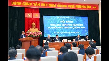 Bộ GDĐT tổng kết công tác năm 2023, triển khai nhiệm vụ năm 2024