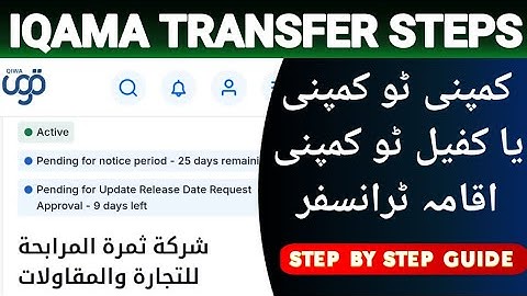Saudi Iqama Transfer | Transfer your Iqama without your kafeel’s or company’s permission | 100% Work
