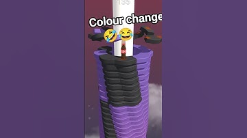 stack ball like colour change 🤔🤫#puzzle #gameplay