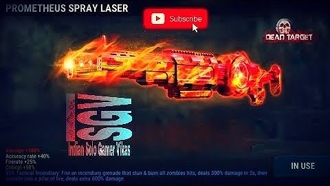 Dead Target | Zombie River | Killing Zombies with Prometheus Spray Laser gun | can