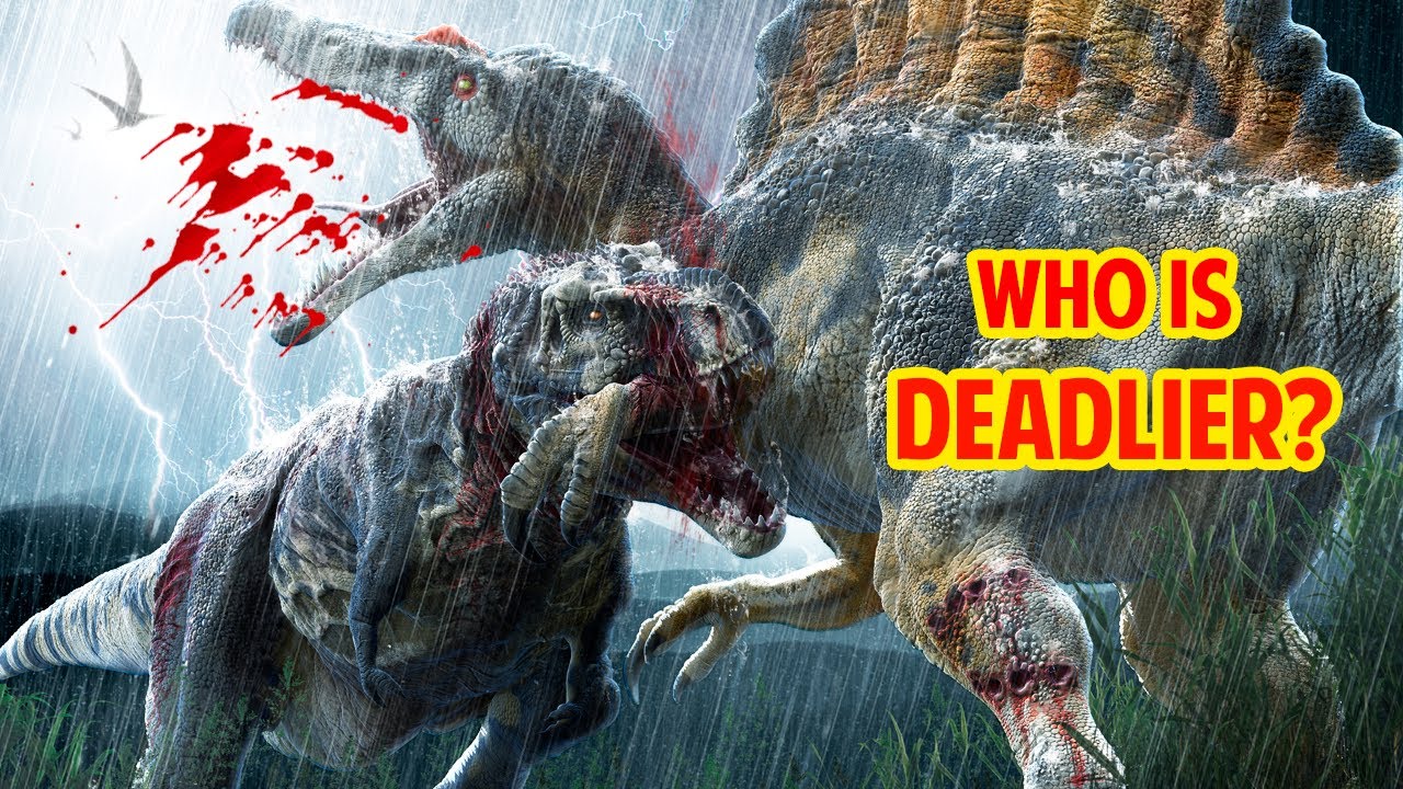 T-Rex vs Spinosaurus: Who Would Win in a Fight? - A-Z Animals