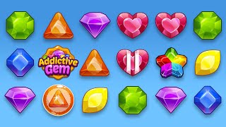 Addictive Gem Match 3 Mania for Android Google Play - Match 3 Saga Games Free with Unlimited Lives screenshot 4