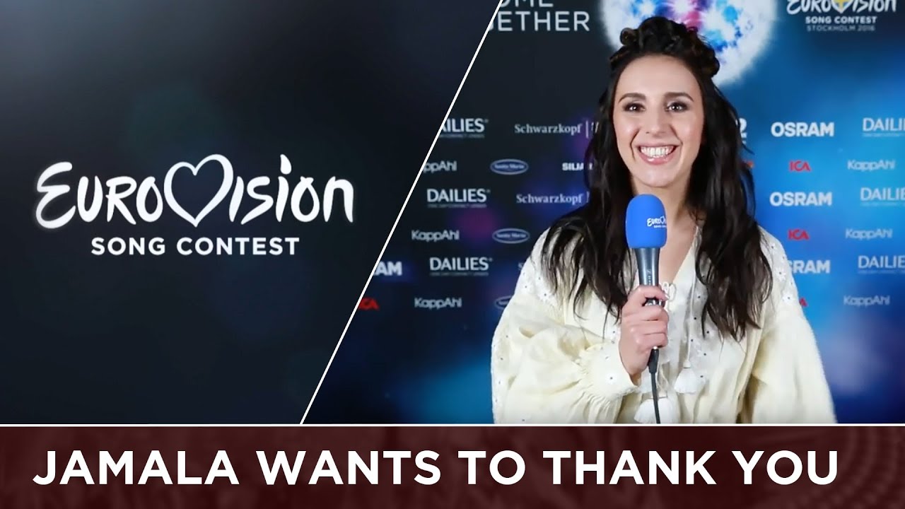 Jamala (Ukraine) wants to thank you for voting