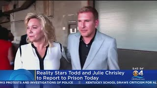 Todd \& Julie Chrisley report to a Florida prison Tuesday to begin sentence