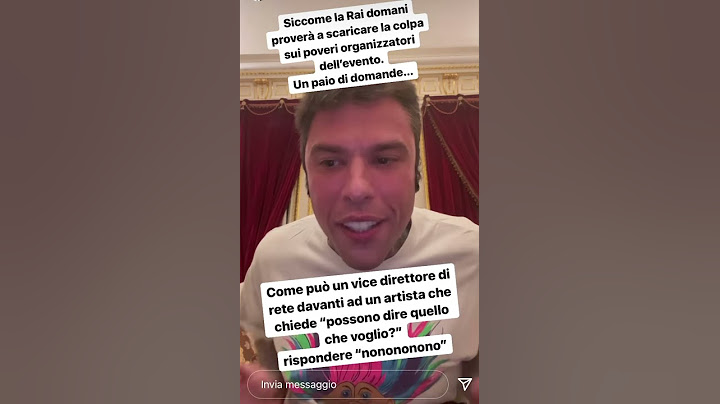 LA TELEFONATA COMPLETA TRA FEDEZ E LA RAI