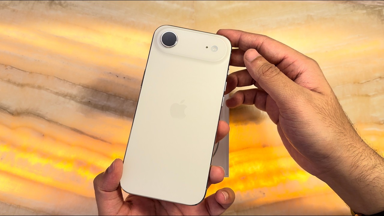 The Thinnest iPhone Ever? Meet the iPhone Air in Stunning Light