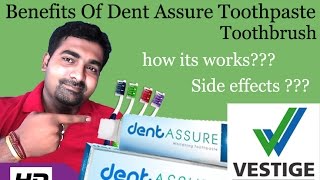 vestige dentassure whitening toothpaste use benefits review|about vestige products|marketing pvt ltd