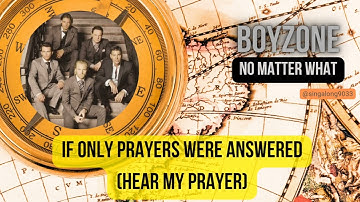 Boyzone - No Matter What (Lyrics on Screen) 🎤 Still Gets Me Every Time ❤️ Classic!