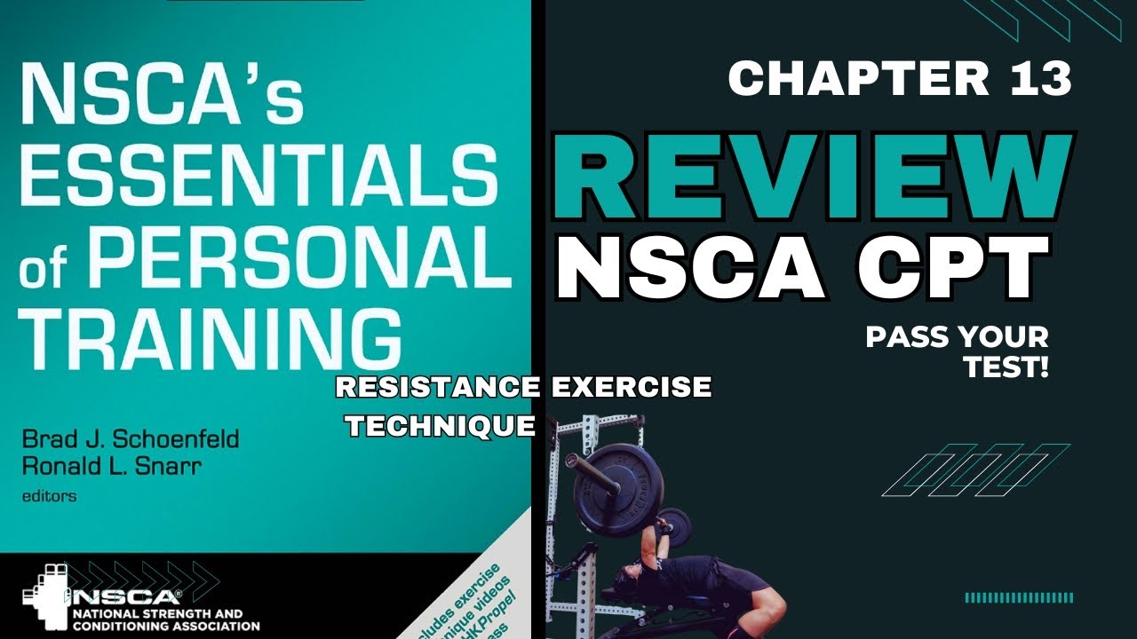 NSCA Certified Personal Trainer Exam | Chapter 13 Breakdown