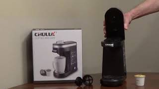 How to use the Chulux Single Serve Coffee Maker