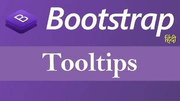 Tooltips in Bootstrap (Hindi)