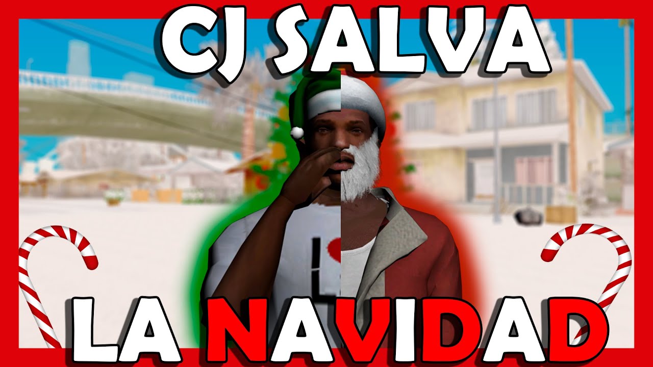 CJ SALVA la NAVIDAD (Especial de Navidad) | GTA San Andreas Loquendo