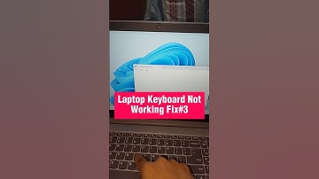 Keyboard Not Typing on Laptop? EASY 30-SECONDS Fix | Windows 10/11