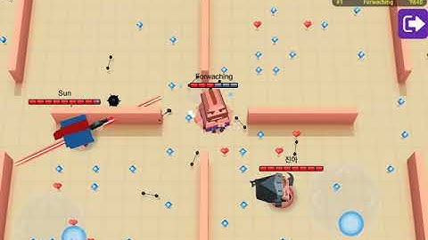 Just some Arrow.io gameplay (°▽°)