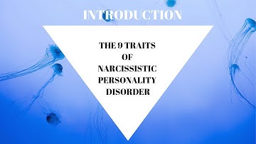 9 Traits of Narcissistic Personality Disorder (NPD) INTRO