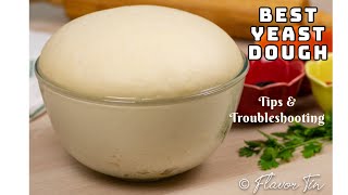 أفضل وصفة لعجينة الفطائر || عجينة الخميرة الأساسية للكعك واللفائف || الأسئلة الشائعة || - فطاير -... screenshot 2