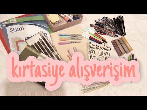 okula dönüş / kırtasiye alışverişi / online derslere hazırlık/back to school