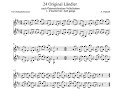 24 original Ländler No 01 Diabelli
