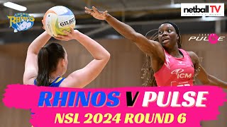 London Pulse vs. Leeds Rhinos | NSL 2024 Round 6 | Watch Netball Highlights & Analysis |